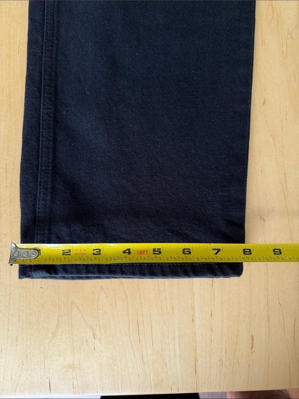 Universal Thread Black Highest Straight Jeans - Picture 8 of 9